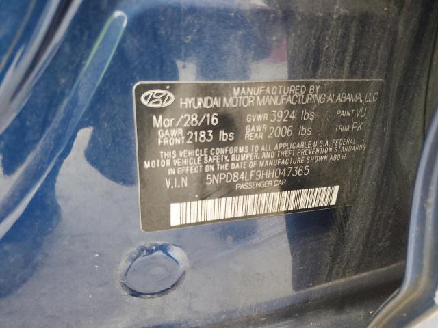 Photo 12 VIN: 5NPD84LF9HH047365 - HYUNDAI ELANTRA 