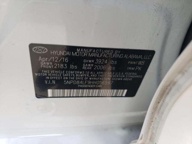 Photo 11 VIN: 5NPD84LF9HH056597 - HYUNDAI ELANTRA SE 