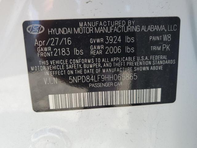 Photo 11 VIN: 5NPD84LF9HH065865 - HYUNDAI ELANTRA SE 