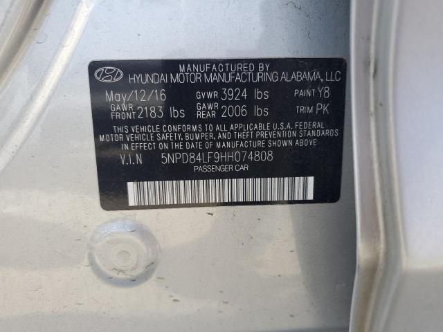 Photo 11 VIN: 5NPD84LF9HH074808 - HYUNDAI ELANTRA SE 