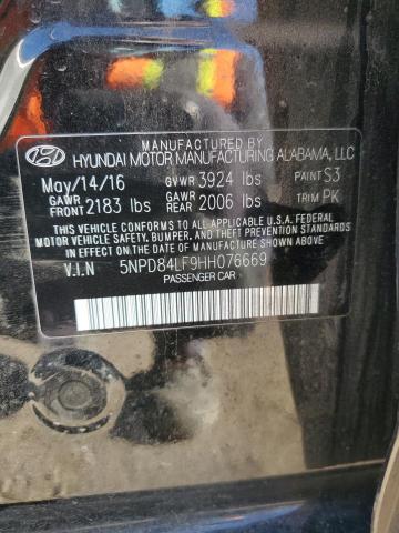 Photo 11 VIN: 5NPD84LF9HH076669 - HYUNDAI ELANTRA SE 