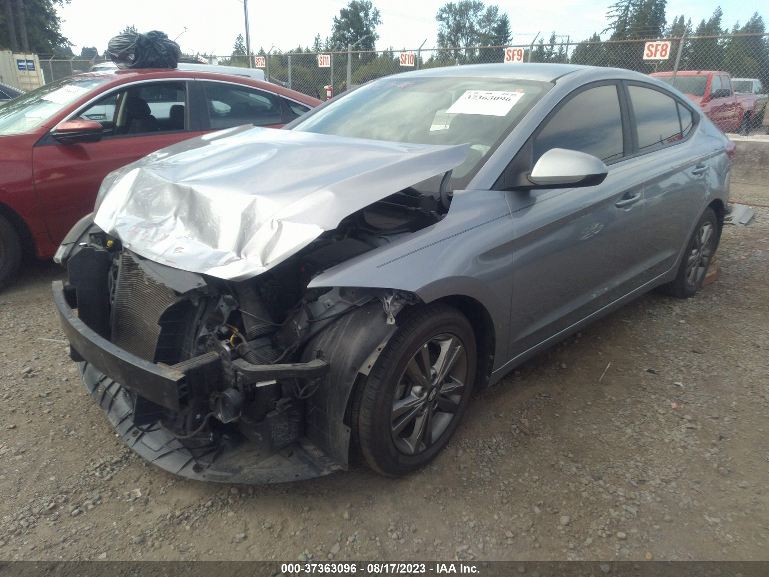 Photo 1 VIN: 5NPD84LF9HH082083 - HYUNDAI ELANTRA 