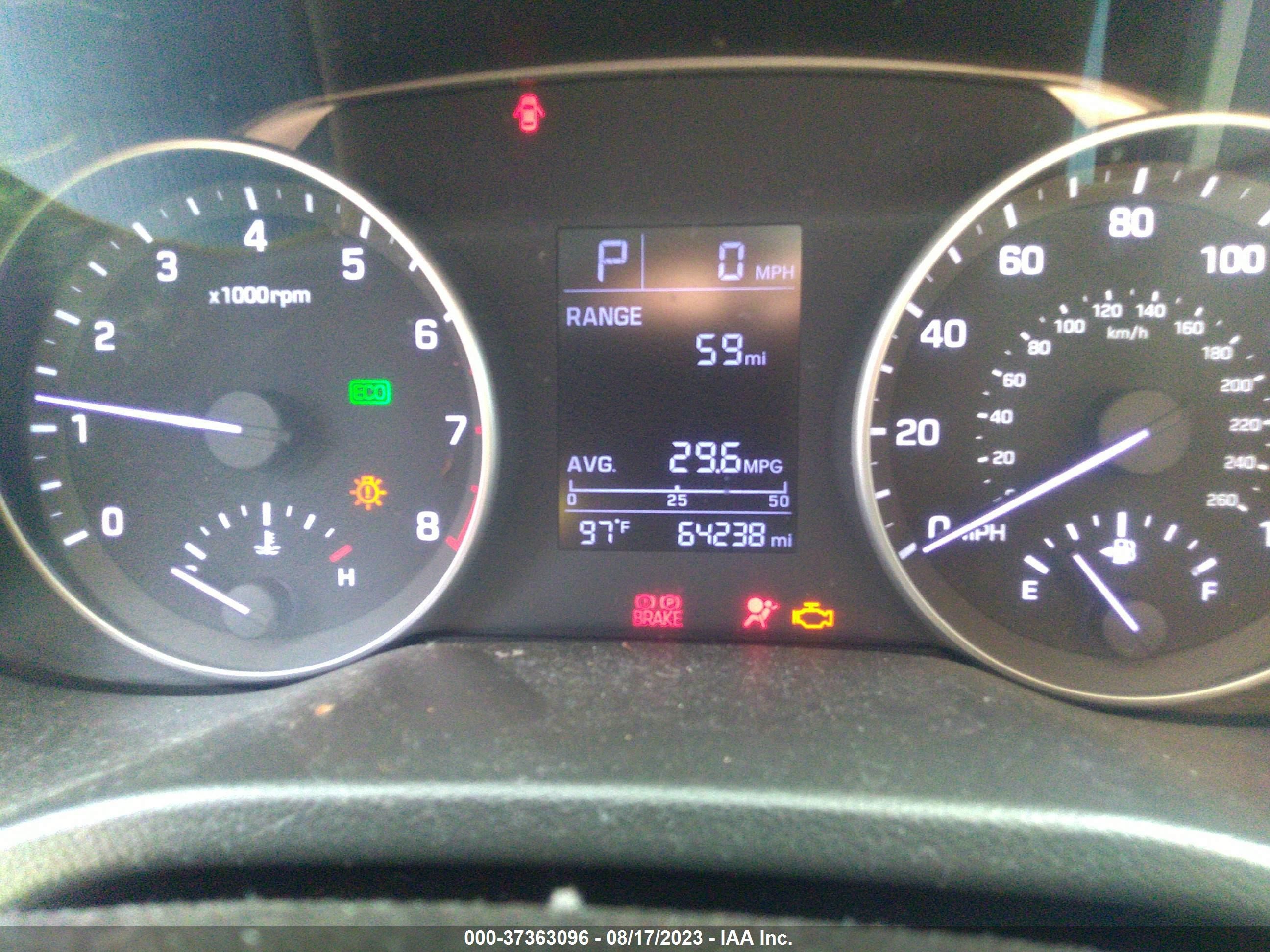 Photo 15 VIN: 5NPD84LF9HH082083 - HYUNDAI ELANTRA 