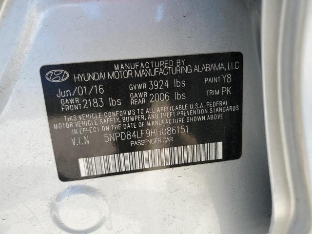 Photo 11 VIN: 5NPD84LF9HH086151 - HYUNDAI ELANTRA 