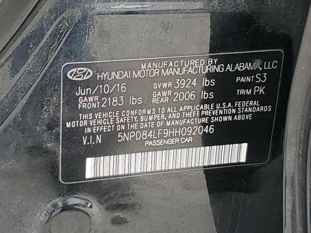 Photo 12 VIN: 5NPD84LF9HH092046 - HYUNDAI ELANTRA SE 