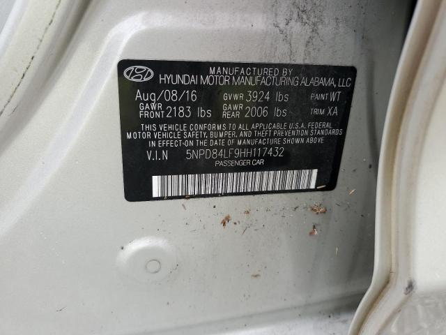 Photo 12 VIN: 5NPD84LF9HH117432 - HYUNDAI ELANTRA SE 