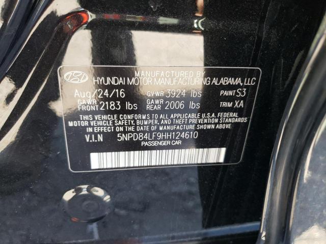 Photo 12 VIN: 5NPD84LF9HH124610 - HYUNDAI ELANTRA 