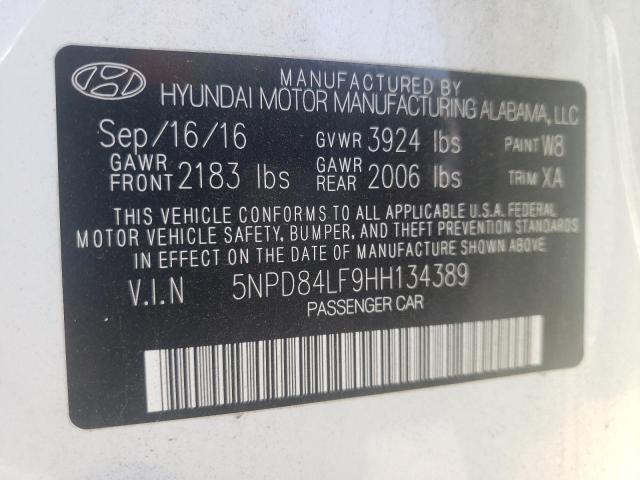 Photo 9 VIN: 5NPD84LF9HH134389 - HYUNDAI ELANTRA 