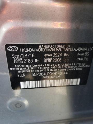 Photo 11 VIN: 5NPD84LF9HH140144 - HYUNDAI ELANTRA 