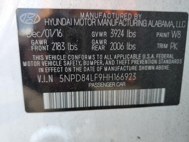 Photo 11 VIN: 5NPD84LF9HH166923 - HYUNDAI ELANTRA 