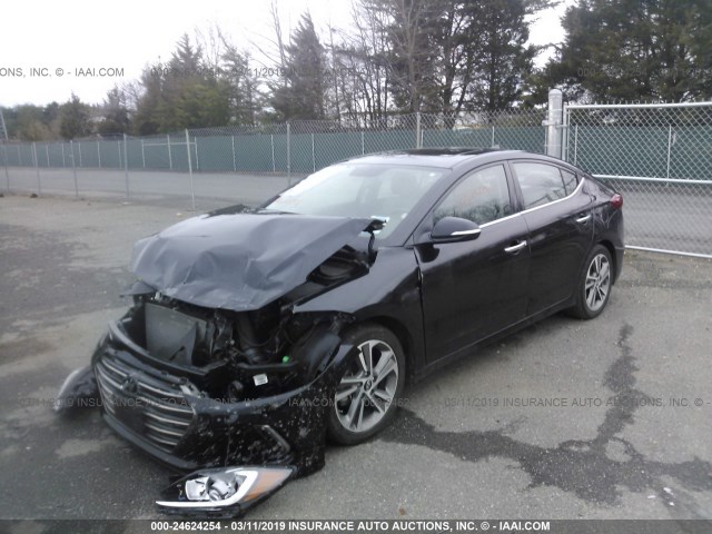 Photo 1 VIN: 5NPD84LF9HH175928 - HYUNDAI ELANTRA 