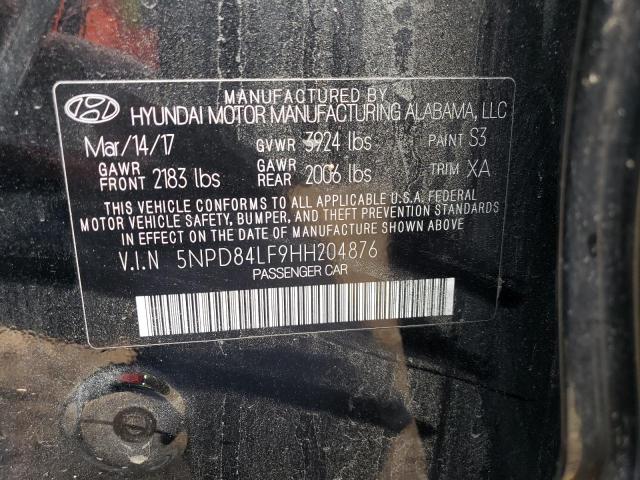 Photo 11 VIN: 5NPD84LF9HH204876 - HYUNDAI ELANTRA 