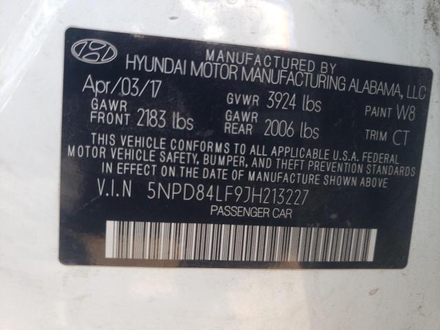 Photo 11 VIN: 5NPD84LF9JH213227 - HYUNDAI ELANTRA 