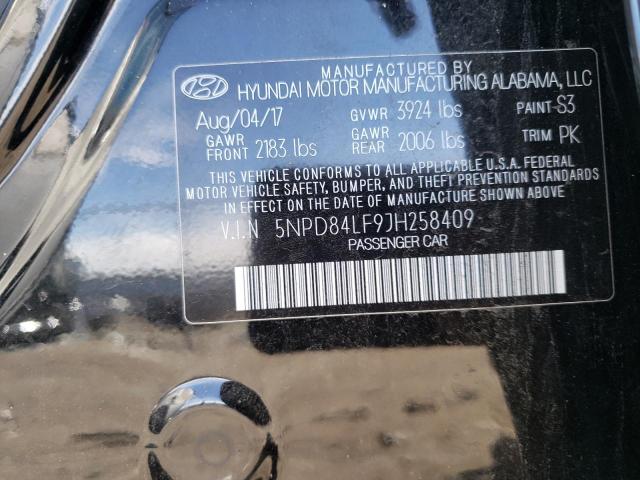 Photo 11 VIN: 5NPD84LF9JH258409 - HYUNDAI ELANTRA 