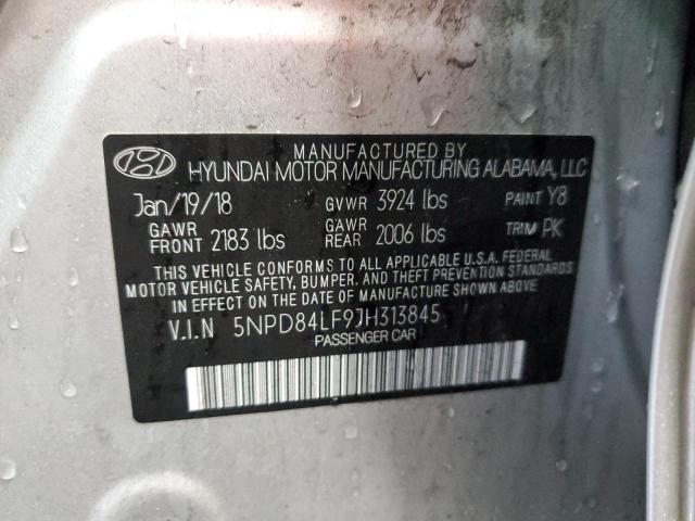 Photo 11 VIN: 5NPD84LF9JH313845 - HYUNDAI ELANTRA SE 