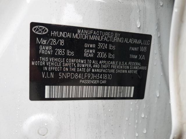 Photo 11 VIN: 5NPD84LF9JH341810 - HYUNDAI ELANTRA SE 