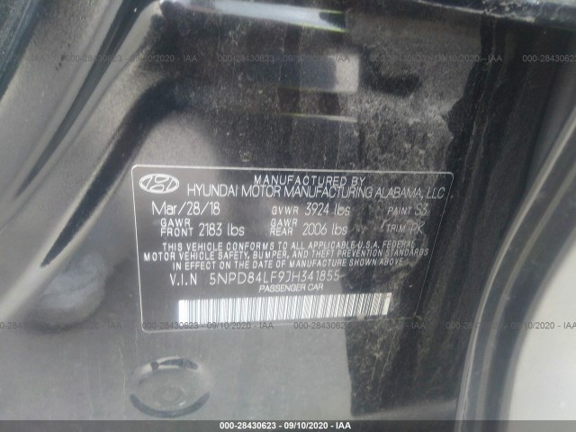 Photo 8 VIN: 5NPD84LF9JH341855 - HYUNDAI ELANTRA 