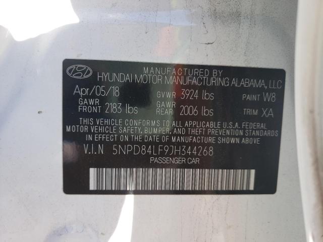 Photo 12 VIN: 5NPD84LF9JH344268 - HYUNDAI ELANTRA SE 