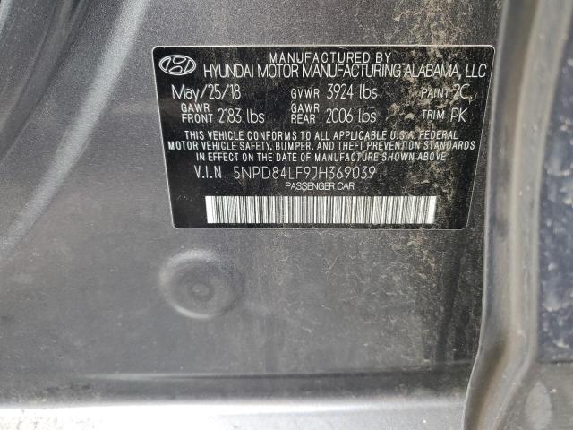 Photo 11 VIN: 5NPD84LF9JH369039 - HYUNDAI ELANTRA SE 