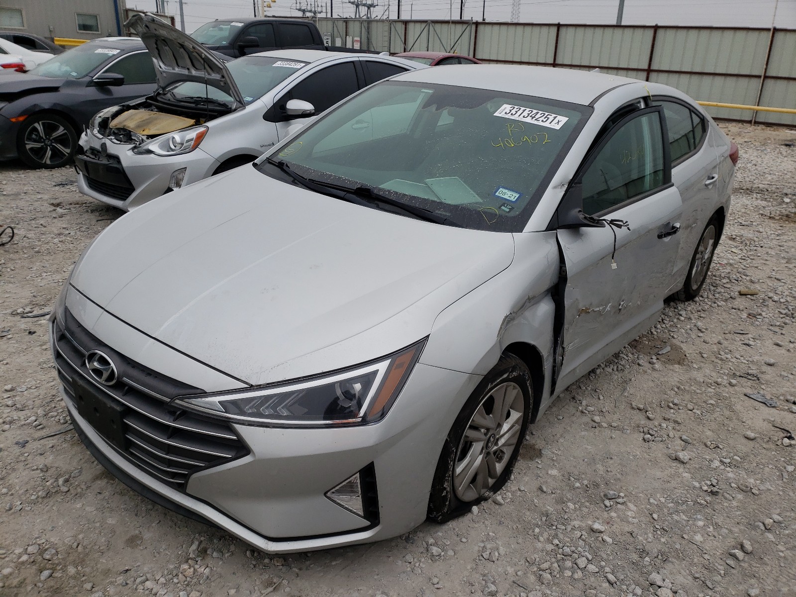 Photo 1 VIN: 5NPD84LF9KH406902 - HYUNDAI ELANTRA SE 