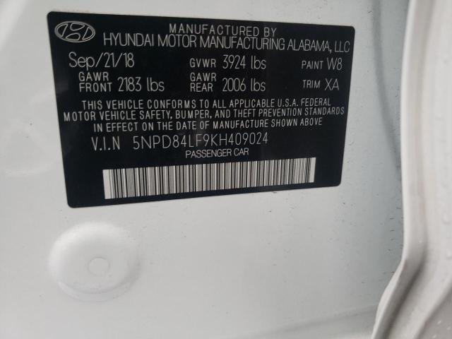 Photo 11 VIN: 5NPD84LF9KH409024 - HYUNDAI ELANTRA SE 