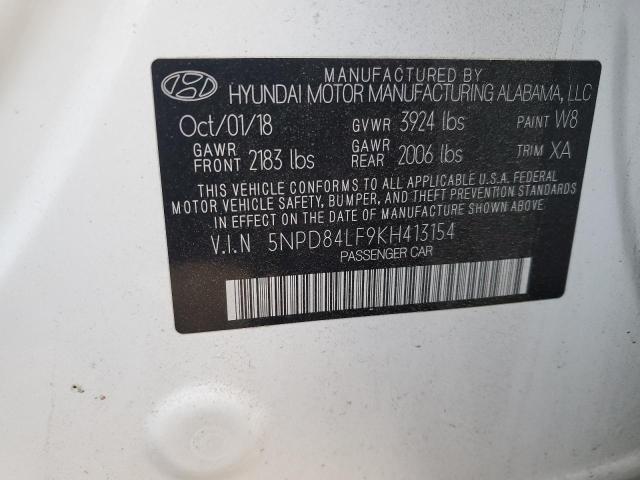 Photo 11 VIN: 5NPD84LF9KH413154 - HYUNDAI ELANTRA SE 