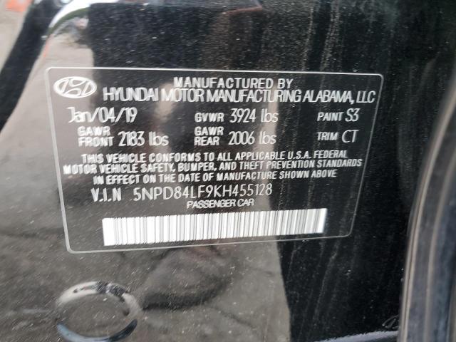 Photo 12 VIN: 5NPD84LF9KH455128 - HYUNDAI ELANTRA SE 