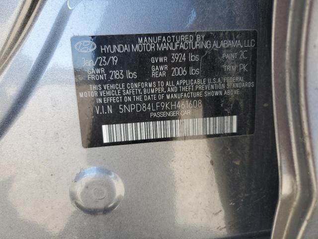 Photo 11 VIN: 5NPD84LF9KH461608 - HYUNDAI ELANTRA 