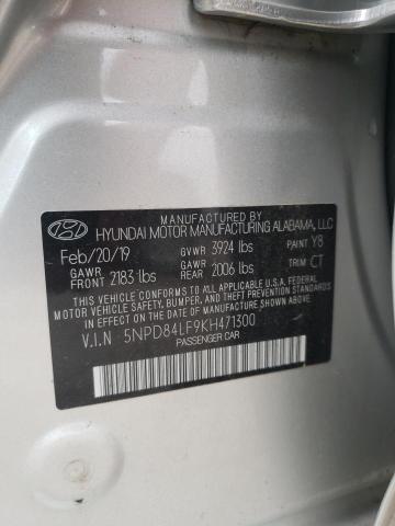 Photo 9 VIN: 5NPD84LF9KH471300 - HYUNDAI ELANTRA SE 