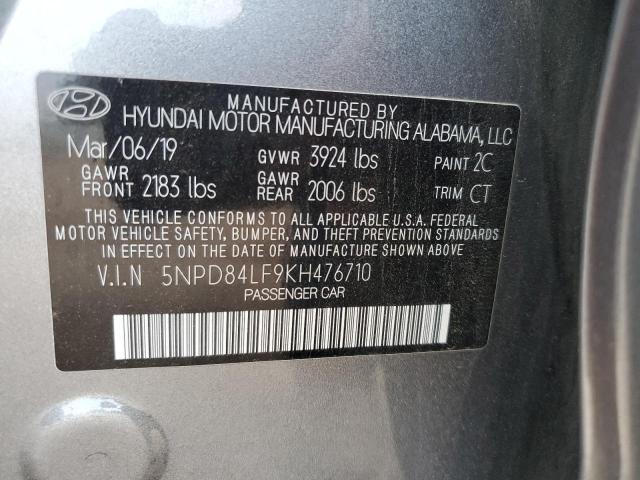 Photo 11 VIN: 5NPD84LF9KH476710 - HYUNDAI ELANTRA SE 