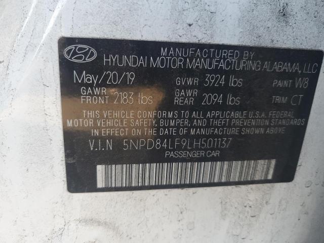 Photo 11 VIN: 5NPD84LF9LH501137 - HYUNDAI ELANTRA SE 