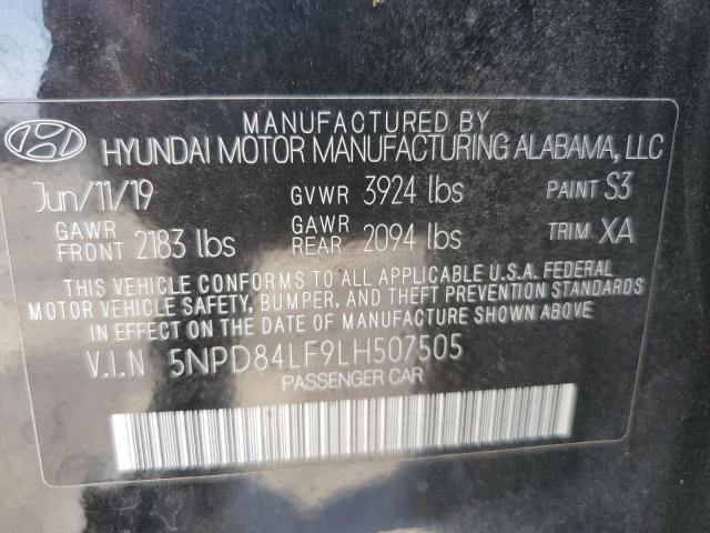 Photo 11 VIN: 5NPD84LF9LH507505 - HYUNDAI ELANTRA 