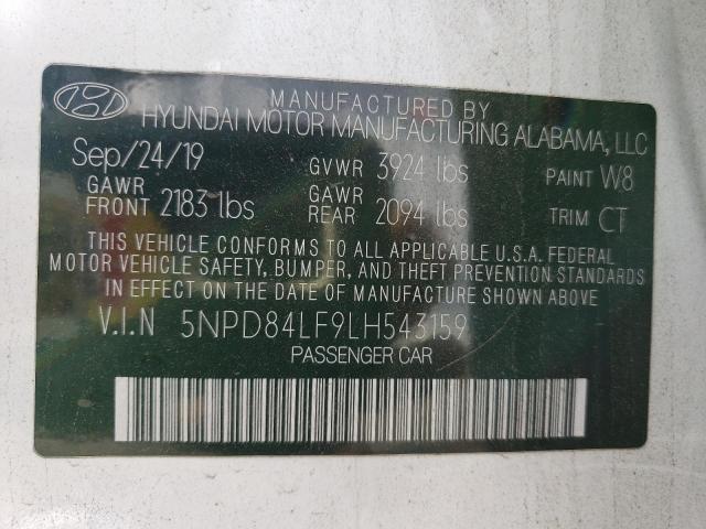 Photo 11 VIN: 5NPD84LF9LH543159 - HYUNDAI ELANTRA 