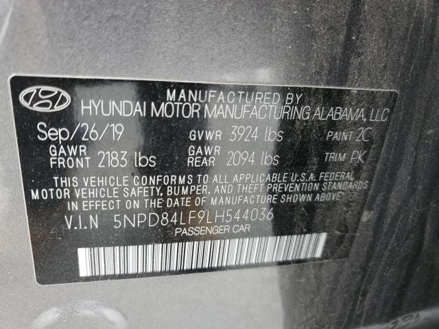 Photo 11 VIN: 5NPD84LF9LH544036 - HYUNDAI ELANTRA 