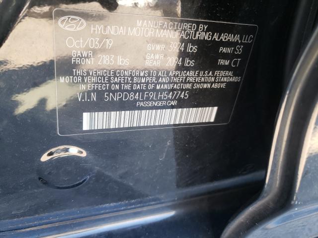 Photo 9 VIN: 5NPD84LF9LH547745 - HYUNDAI ELANTRA SE 