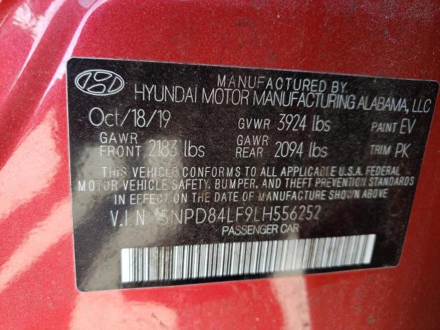 Photo 11 VIN: 5NPD84LF9LH556252 - HYUNDAI ELANTRA SE 