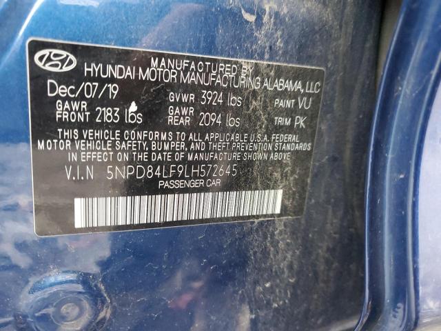 Photo 11 VIN: 5NPD84LF9LH572645 - HYUNDAI ELANTRA SE 