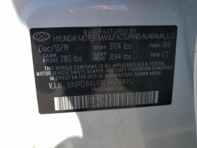 Photo 12 VIN: 5NPD84LF9LH574895 - HYUNDAI ELANTRA SE 