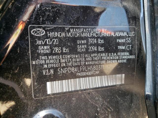 Photo 12 VIN: 5NPD84LF9LH580311 - HYUNDAI ELANTRA SE 