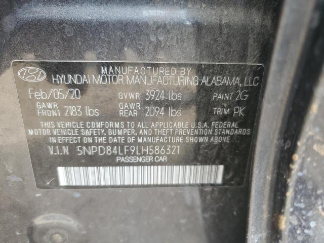 Photo 12 VIN: 5NPD84LF9LH586321 - HYUNDAI ELANTRA SE 