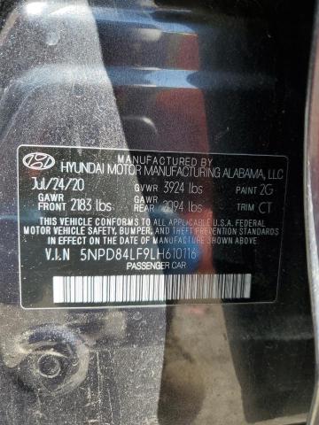 Photo 12 VIN: 5NPD84LF9LH610116 - HYUNDAI ELANTRA SE 