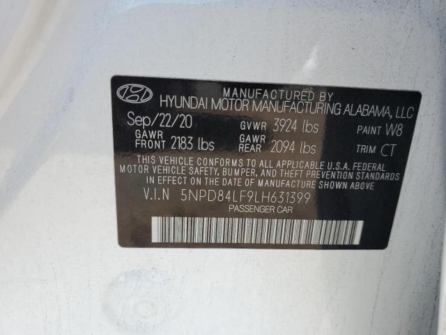 Photo 11 VIN: 5NPD84LF9LH631399 - HYUNDAI ELANTRA SE 