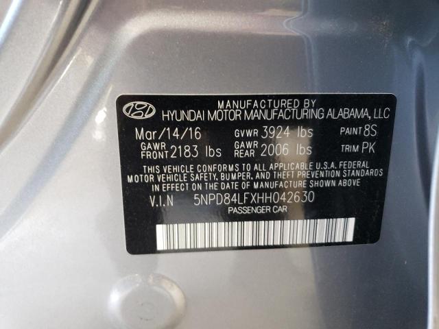 Photo 11 VIN: 5NPD84LFXHH042630 - HYUNDAI ELANTRA 