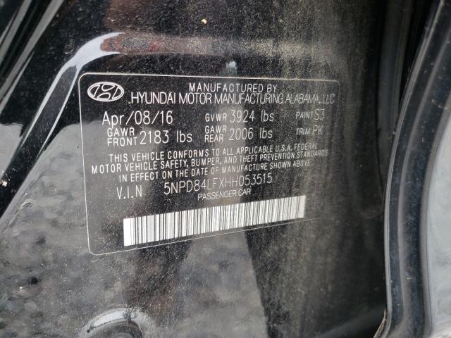 Photo 9 VIN: 5NPD84LFXHH053515 - HYUNDAI ELANTRA SE 