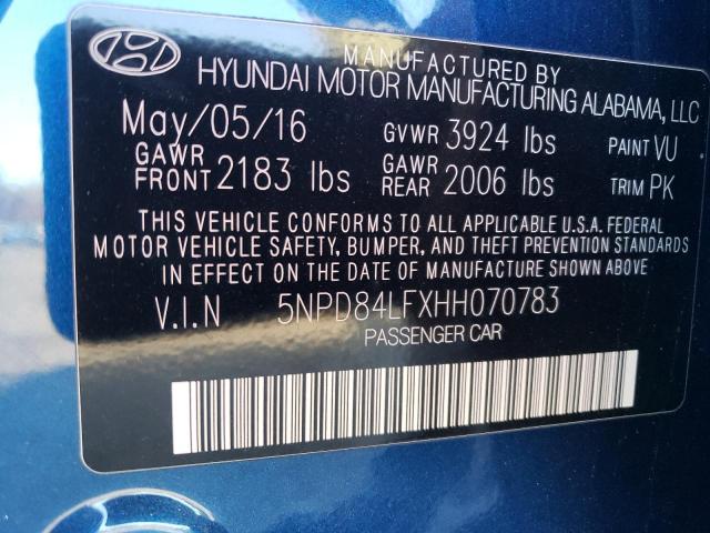 Photo 12 VIN: 5NPD84LFXHH070783 - HYUNDAI ELANTRA SE 