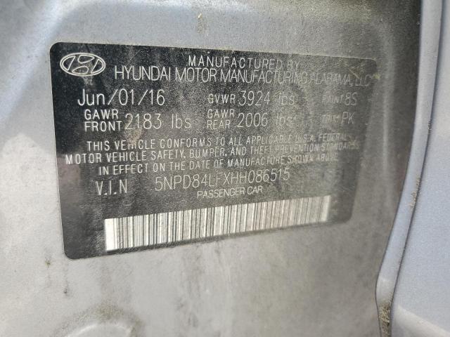 Photo 12 VIN: 5NPD84LFXHH086515 - HYUNDAI ELANTRA 