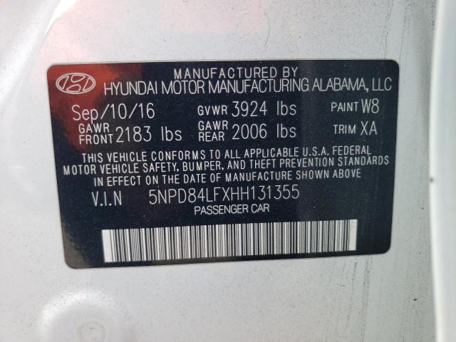 Photo 11 VIN: 5NPD84LFXHH131355 - HYUNDAI ELANTRA SE 