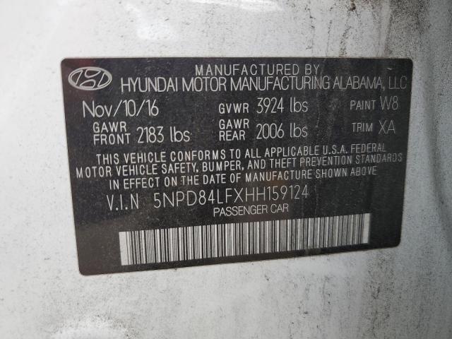 Photo 11 VIN: 5NPD84LFXHH159124 - HYUNDAI ELANTRA SE 