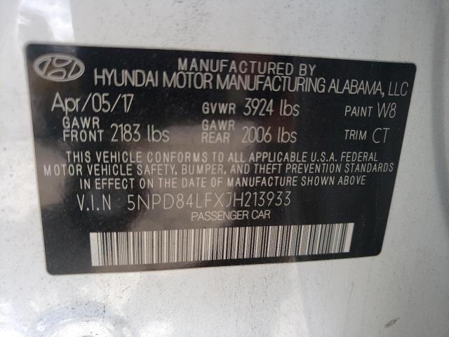 Photo 9 VIN: 5NPD84LFXJH213933 - HYUNDAI ELANTRA SE 