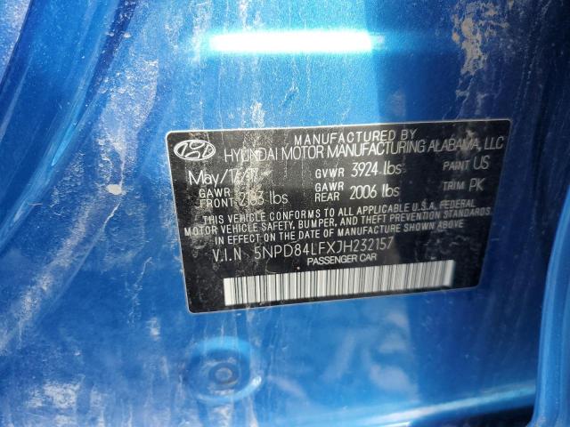 Photo 11 VIN: 5NPD84LFXJH232157 - HYUNDAI ELANTRA 